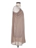 Amour Vert 100% Polyester Solid Tan Casual Dress Size S - photo 4