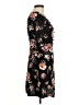 Influence 100% Polyester Floral Black Casual Dress Size 8 - photo 4