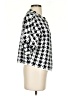 Max Mara Houndstooth Silver 3/4 Sleeve Blouse Size S (estimated) - photo 4