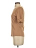 Les Serein 100% Polyester Tan Short Sleeve Top Size S - photo 5
