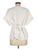 H By Halston Ivory Short Sleeve Top Size M - photo 2