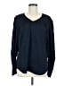 CAbi 100% Polyester Blue Long Sleeve Top Size M - photo 1