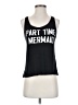 Popular Basics 100% Rayon Black Tank Top Size S - photo 1