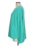 525 America 100% Cotton Solid Teal Pullover Sweater Size L - photo 5