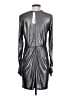 Aqua Metallic Silver Cocktail Dress Size S - photo 2