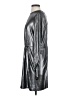 Aqua Metallic Silver Cocktail Dress Size S - photo 5