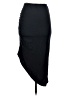 Venus Solid Black Casual Skirt Size XS - photo 2