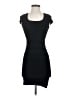 Guess Solid Black Casual Dress Size XS - photo 1