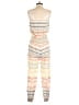 Calypso St. Barth 100% Cotton Stripes Ivory Jumpsuit Size XS - photo 2