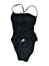 J.Crew Solid Black One Piece Swimsuit Size 6 - photo 2