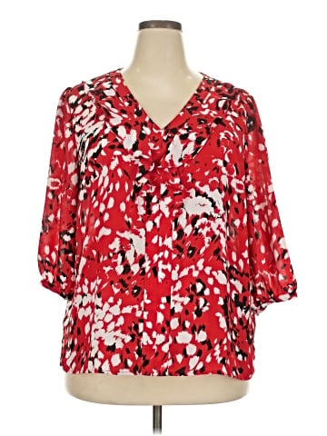 Liz Claiborne 3/4 Sleeve Blouse (view 1)