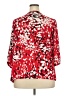 Liz Claiborne 100% Polyester Red 3/4 Sleeve Blouse Size XXL - photo 2