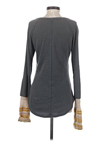 Free People Long Sleeve Henley (view 2)
