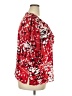 Liz Claiborne 100% Polyester Red 3/4 Sleeve Blouse Size XXL - photo 4