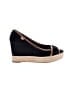 Tory Burch Black Wedges Size EU 37 1/2 - photo 1