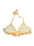 Wild Fable Checkered-gingham Yellow Swimsuit Top Size S - photo 2