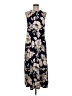 Anne Klein Black Blue Casual Dress Size 8 - photo 1