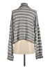 Vestique Stripes Gray Turtleneck Sweater Size M - photo 2