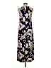Anne Klein Black Blue Casual Dress Size 8 - photo 2