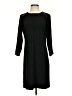 Premise Studio 100% Polyester Solid Black Casual Dress Size S - photo 1