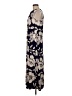 Anne Klein Black Blue Casual Dress Size 8 - photo 5