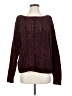 INC International Concepts 100% Polyester Tweed Burgundy Pullover Sweater Size S - photo 1