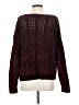 INC International Concepts 100% Polyester Tweed Burgundy Pullover Sweater Size S - photo 2