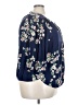 St. John's Bay 100% Rayon Blue 3/4 Sleeve Blouse Size 3X - photo 4