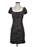 BCBGeneration Tweed Black Cocktail Dress Size S - photo 1