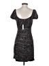 BCBGeneration Tweed Black Cocktail Dress Size S - photo 2