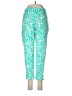 Teez-Her Print Teal Active Pants Size M - photo 1