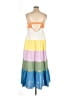 Roxy 100% Cotton Color Block White Casual Dress Size XL - photo 2