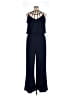 Colleen Lopez Solid Blue Jumpsuit Size 1X - photo 2
