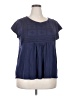 Gloria Vanderbilt Blue Short Sleeve T-Shirt Size XXL - photo 1