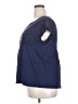 Gloria Vanderbilt Blue Short Sleeve T-Shirt Size XXL - photo 5