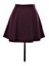 Melville Solid Burgundy Formal Skirt One size - photo 2