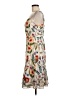 Unbranded 100% Polyester Floral Ivory Cocktail Dress Size 8 - photo 5