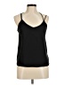 ASOS 100% Polyester Black Sleeveless Top Size 6 - photo 1