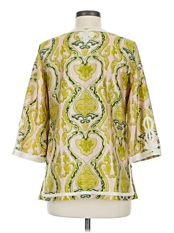 J.Crew 3/4 Sleeve Silk Top (view 2)