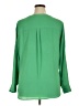 Express 100% Polyester Green Long Sleeve Blouse Size XL - photo 2