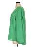 Express 100% Polyester Green Long Sleeve Blouse Size XL - photo 5