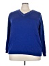 D&Co. Blue Pullover Sweater Size 3X - photo 1