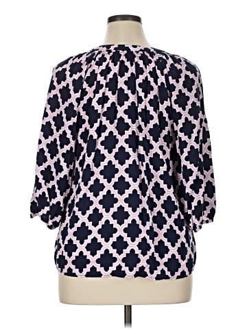Crown & Ivy 3/4 Sleeve Blouse (view 2)