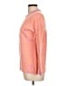 Brandon Maxwell 100% Wool Houndstooth Orange Wool Pullover Sweater Size L - photo 5