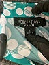 Perceptions Print Teal Casual Dress Size L - photo 7