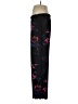 Cuddl Duds Floral Black Casual Pants Size L - photo 5