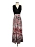 Gilli Paisley Black Cocktail Dress Size S (estimated) - photo 1
