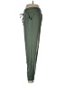 Ebb & Flow Solid Green Sweatpants Size L - photo 5