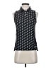Nike 100% Polyester Black Sleeveless Blouse Size XS - photo 1