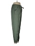 Ebb & Flow Solid Green Sweatpants Size L - photo 4